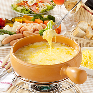 チーズフォンデュの写真